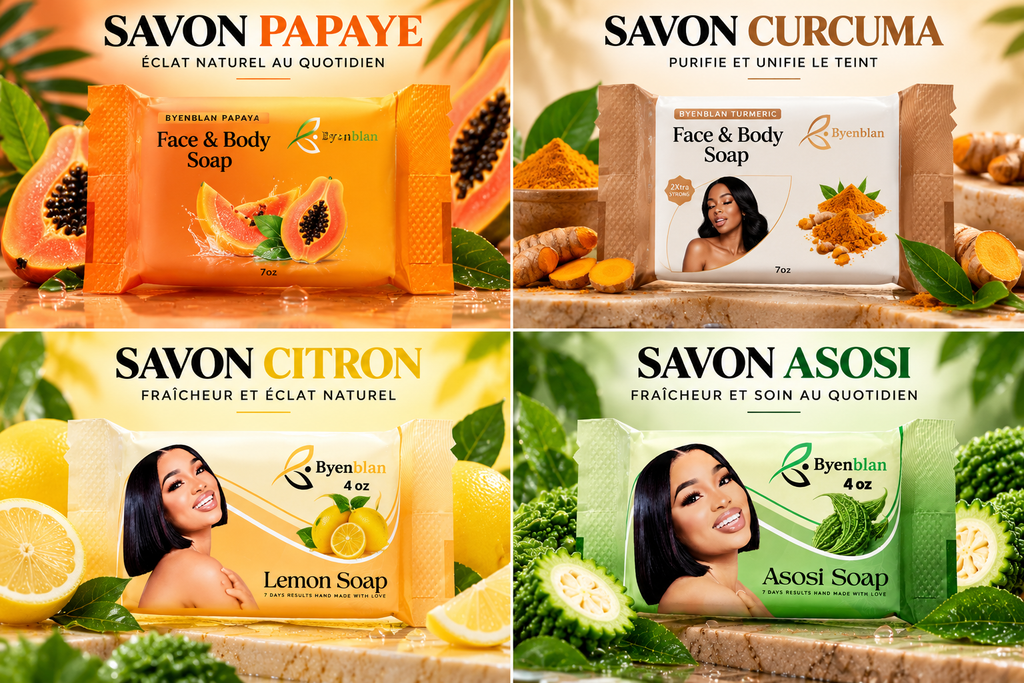 3 savon aux choix